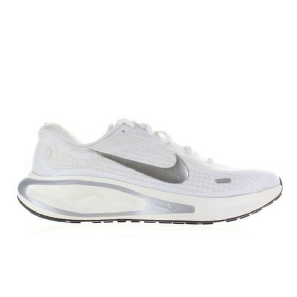 Nike Shoes - Nike Womens Journey Run White Running Shoes Size 8 Medium (B, M)